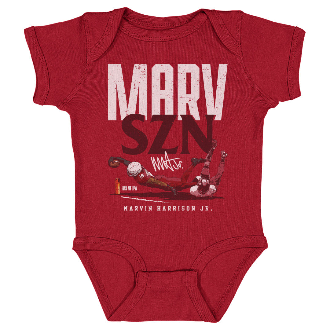 Marvin Harrison Jr. Kids Baby Onesie | 500 LEVEL
