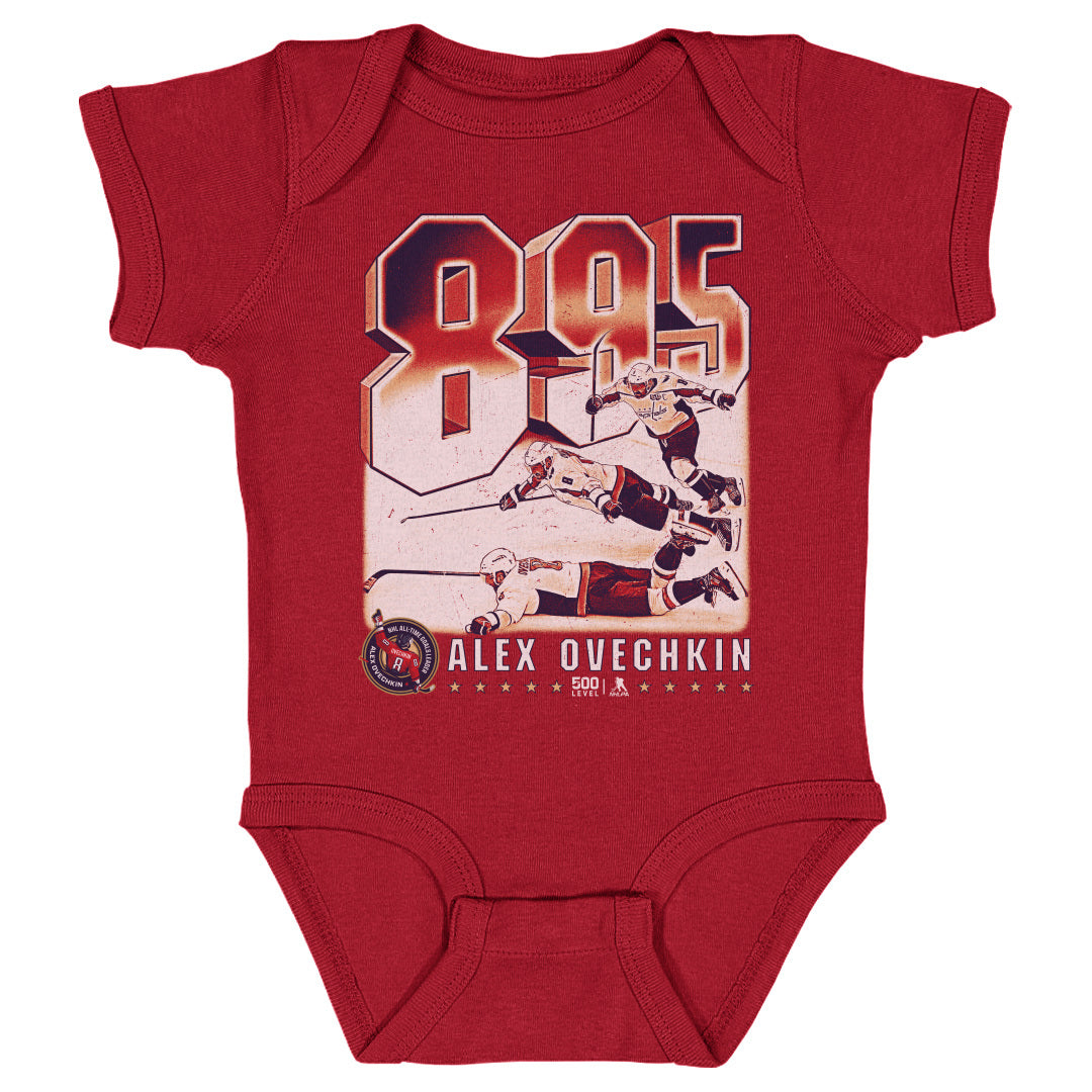 Alex Ovechkin Kids Baby Onesie | 500 LEVEL