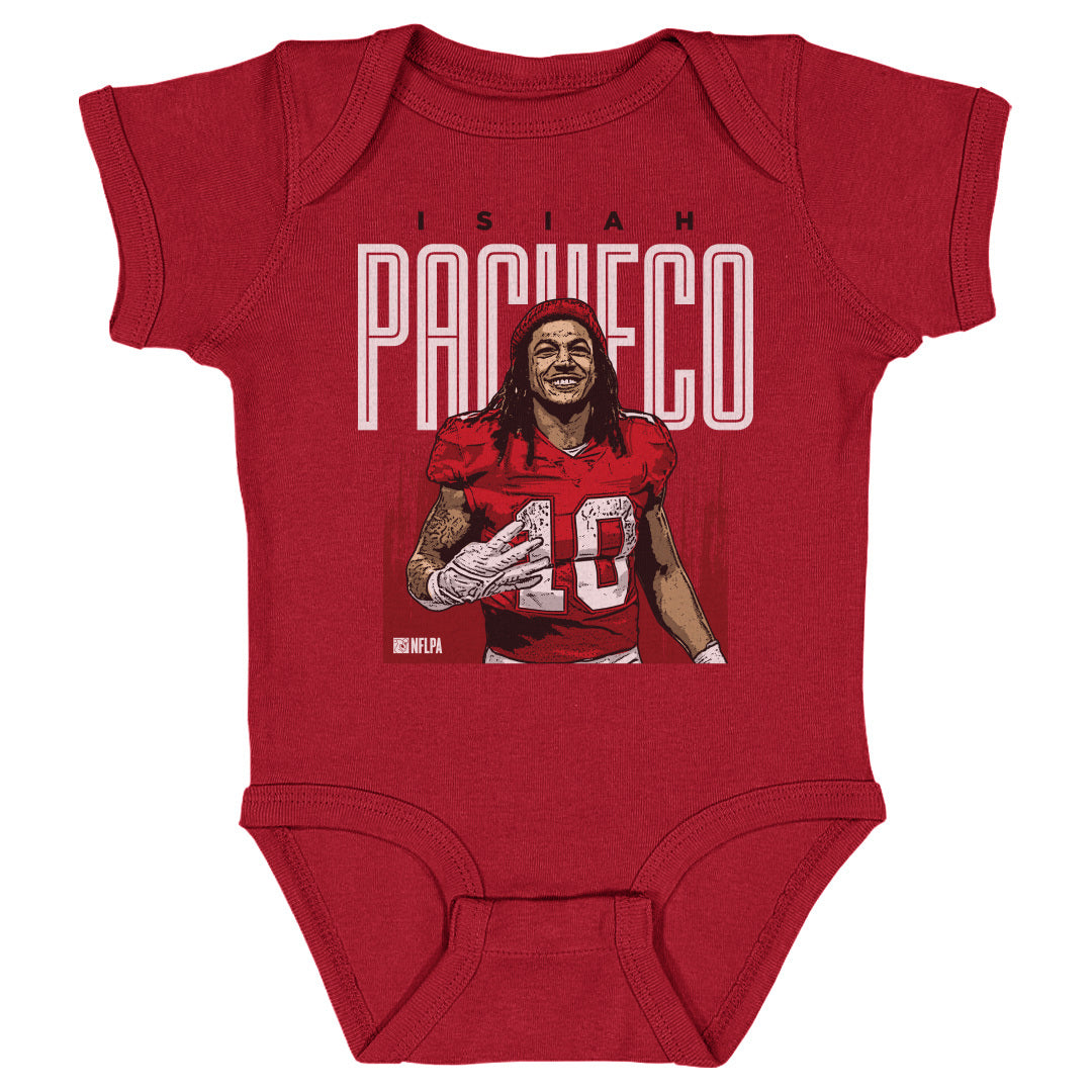 Isiah Pacheco Kids Baby Onesie | 500 LEVEL