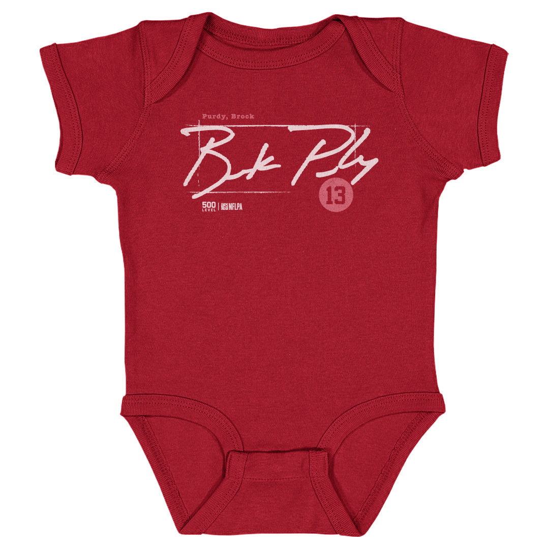 Brock Purdy Kids Baby Onesie | 500 LEVEL