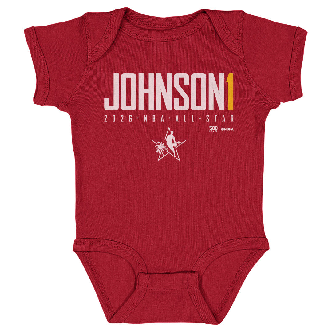 Jalen Johnson Kids Baby Onesie | 500 LEVEL