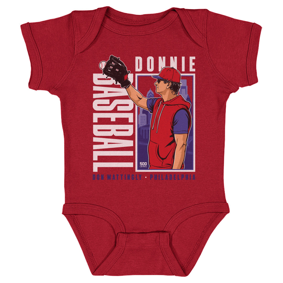 Don Mattingly Kids Baby Onesie | 500 LEVEL