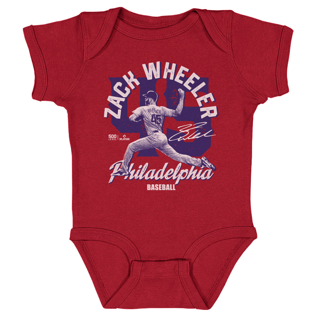 Zack Wheeler Kids Baby Onesie | 500 LEVEL