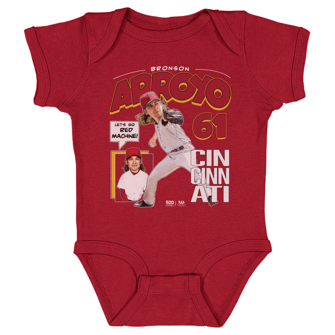 Bronson Arroyo Kids Baby Onesie | 500 LEVEL