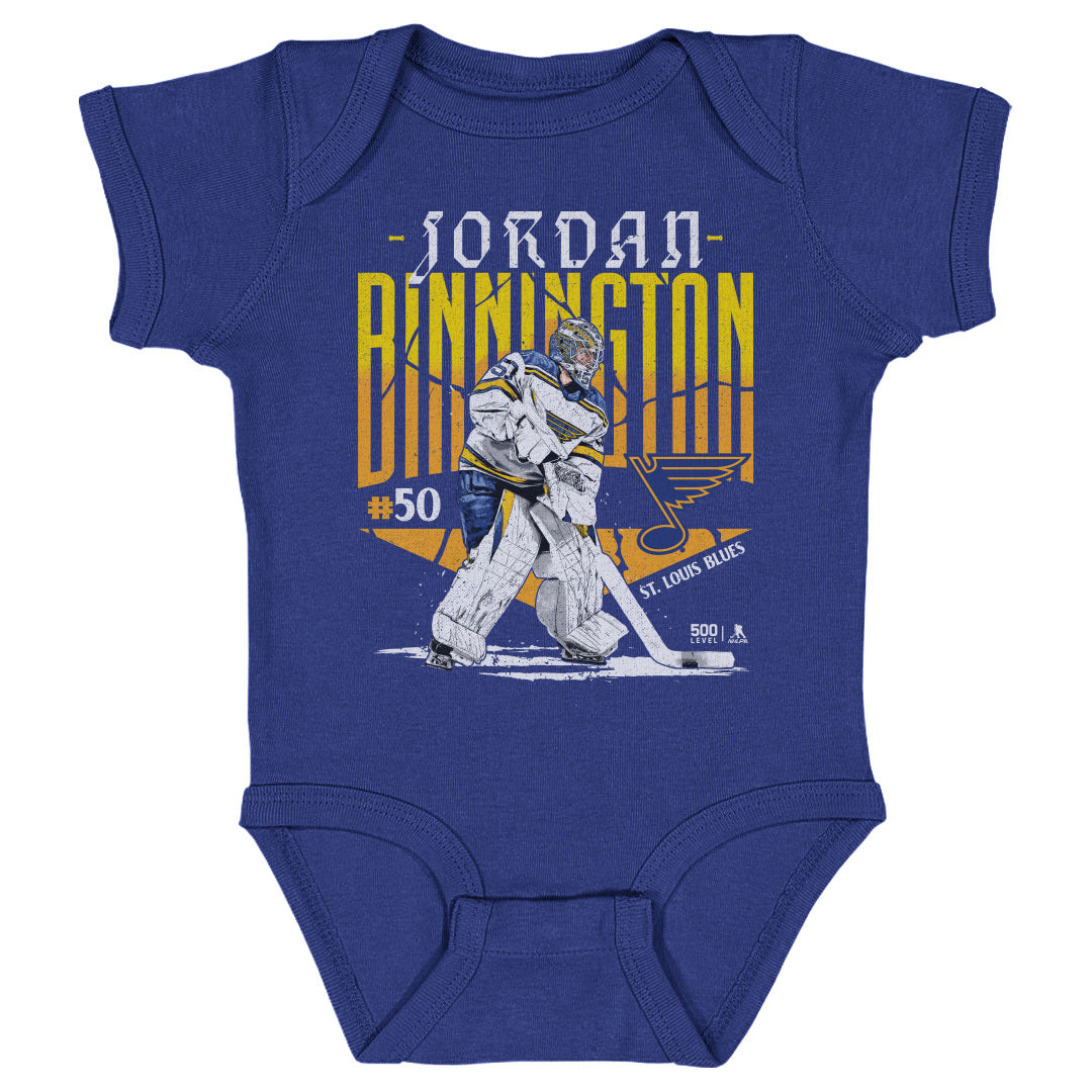 Jordan Binnington Kids Baby Onesie | 500 LEVEL