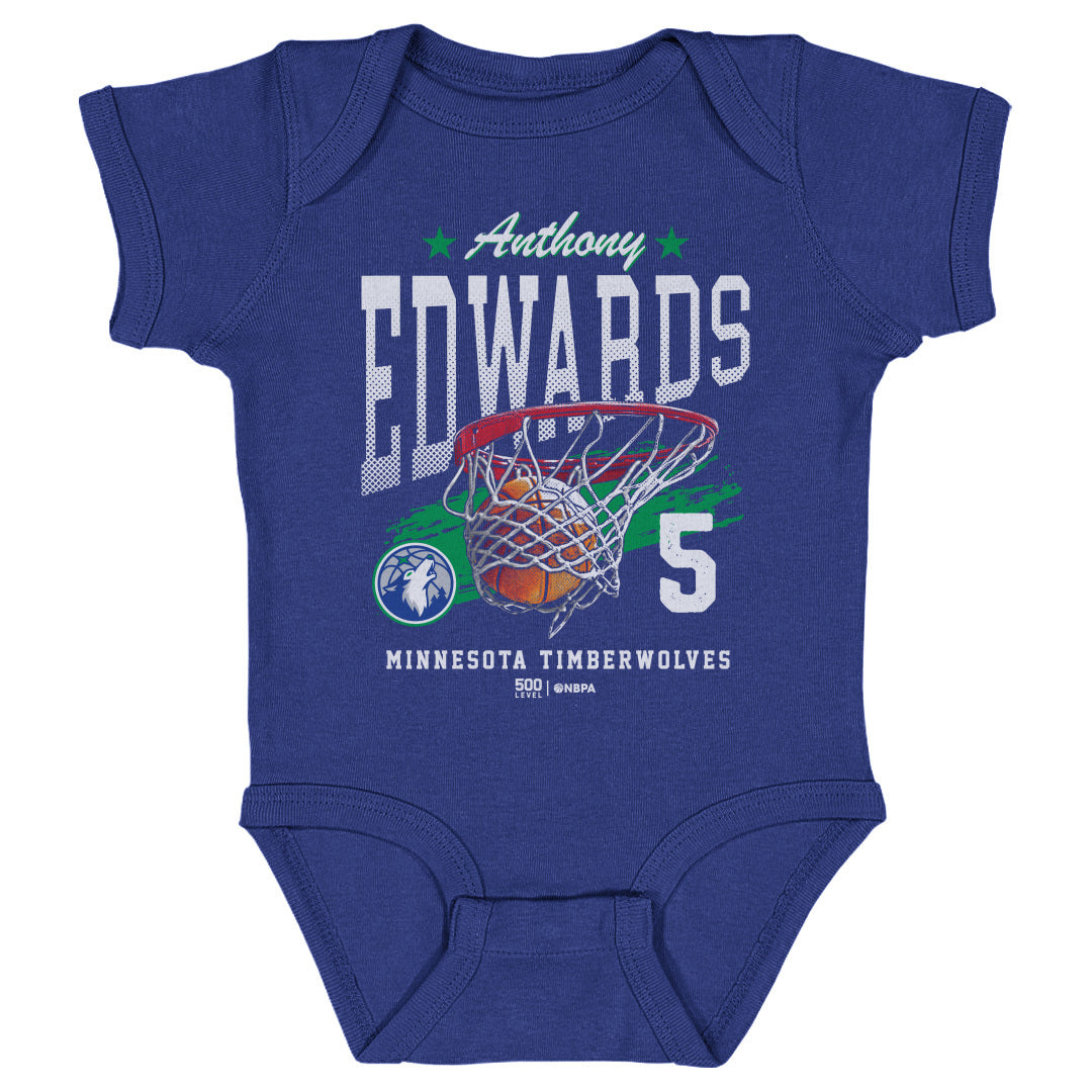 Anthony Edwards Kids Baby Onesie | 500 LEVEL