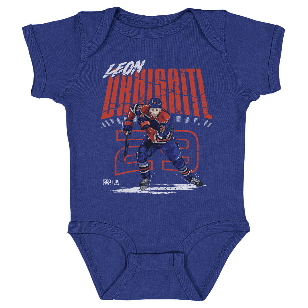 Leon Draisaitl Kids Baby Onesie | 500 LEVEL