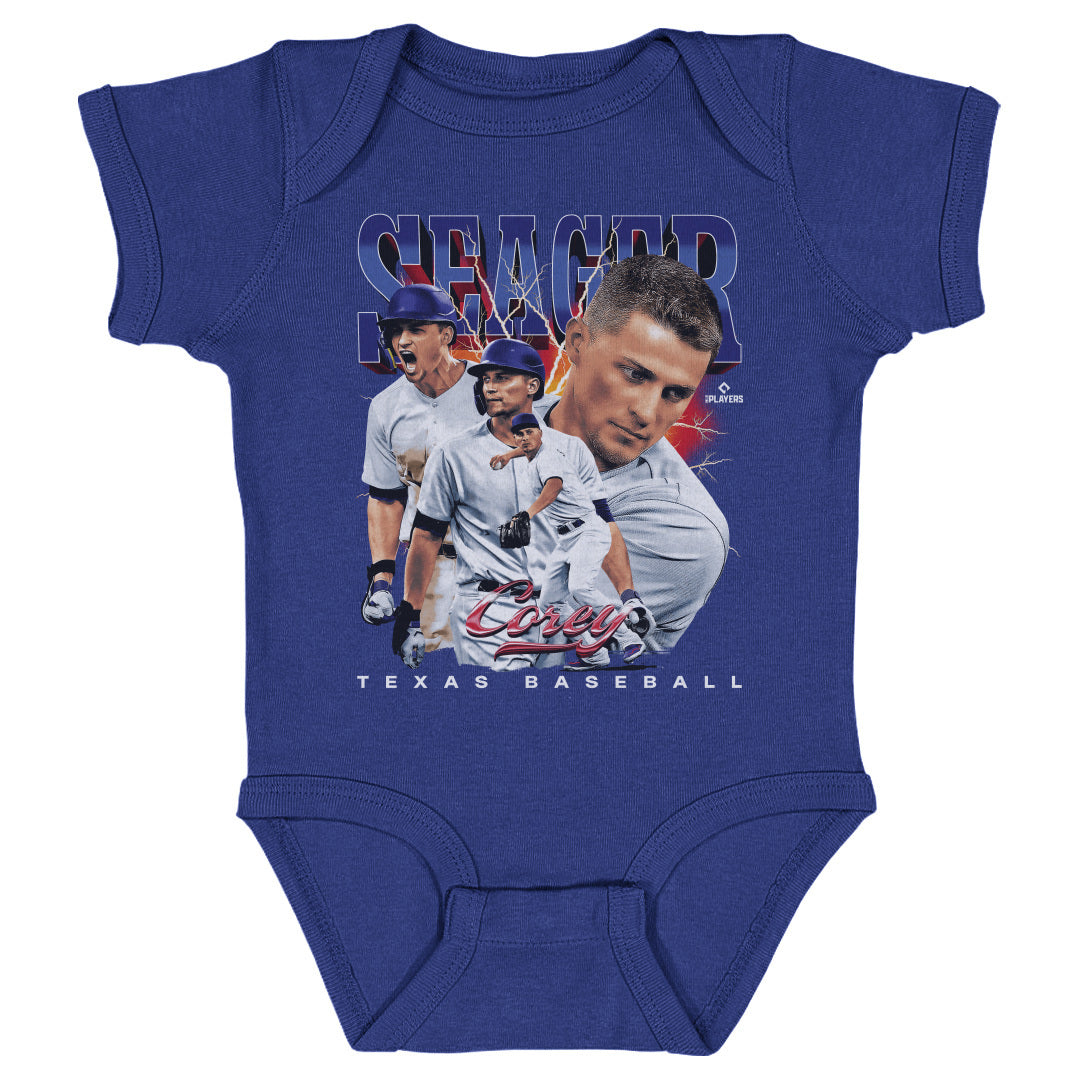 Corey Seager Kids Baby Onesie | 500 LEVEL