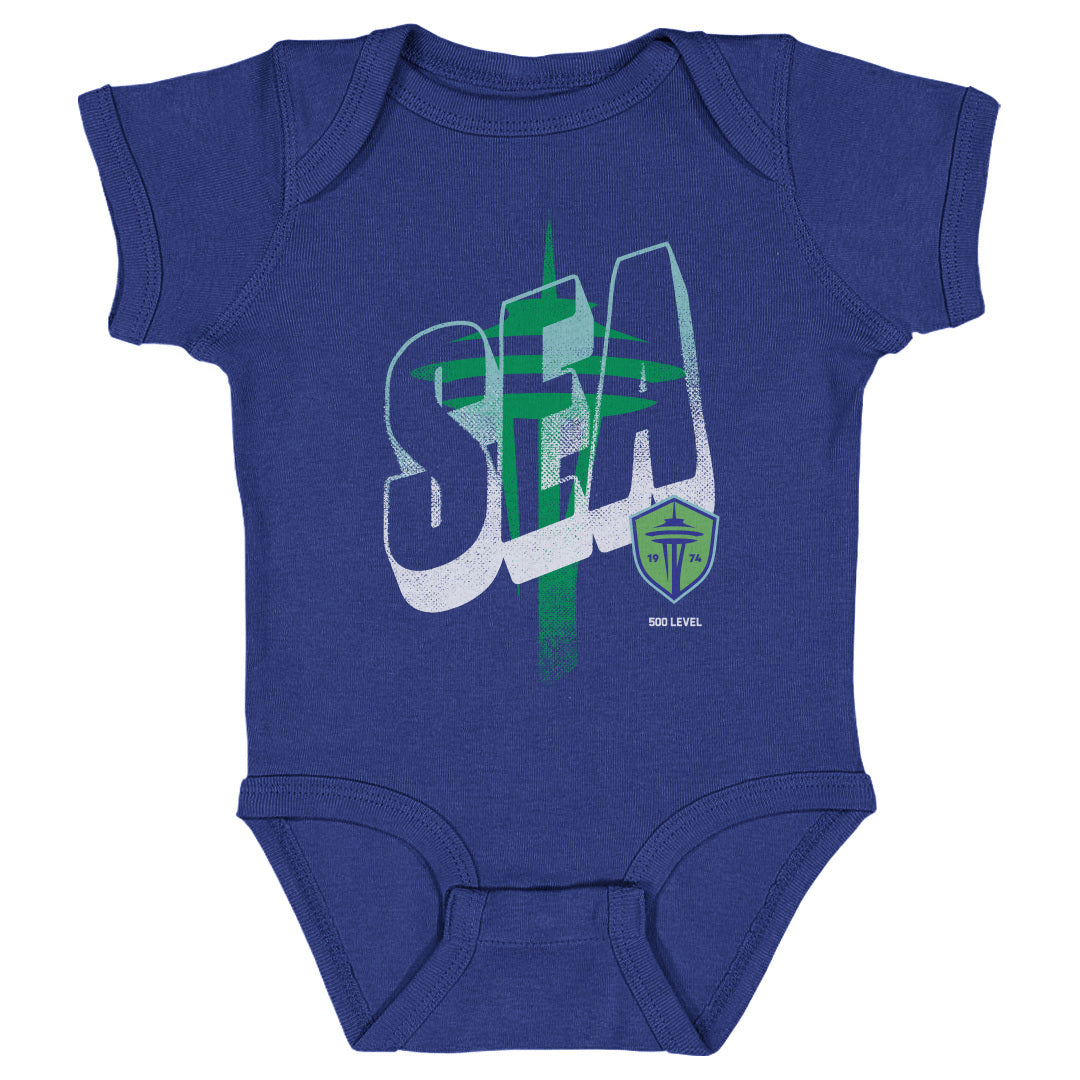 Seattle Sounders FC Kids Baby Onesie | 500 LEVEL