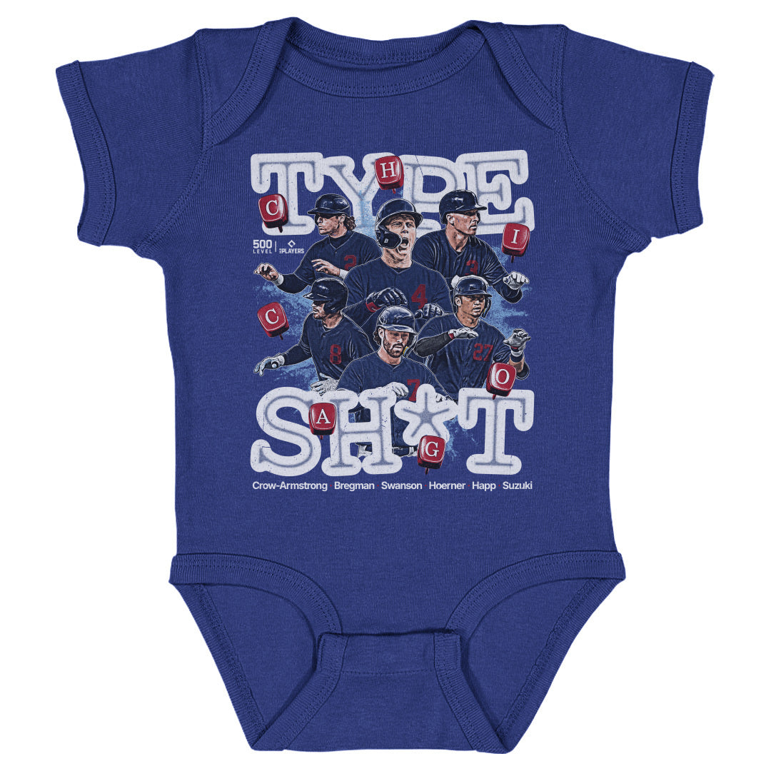 Chicago C Baseball Kids Baby Onesie | 500 LEVEL