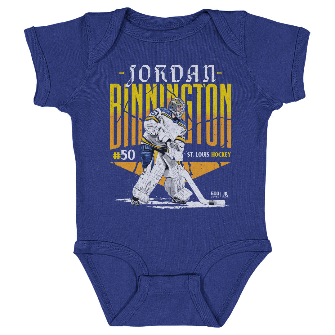 Jordan Binnington Kids Baby Onesie | 500 LEVEL