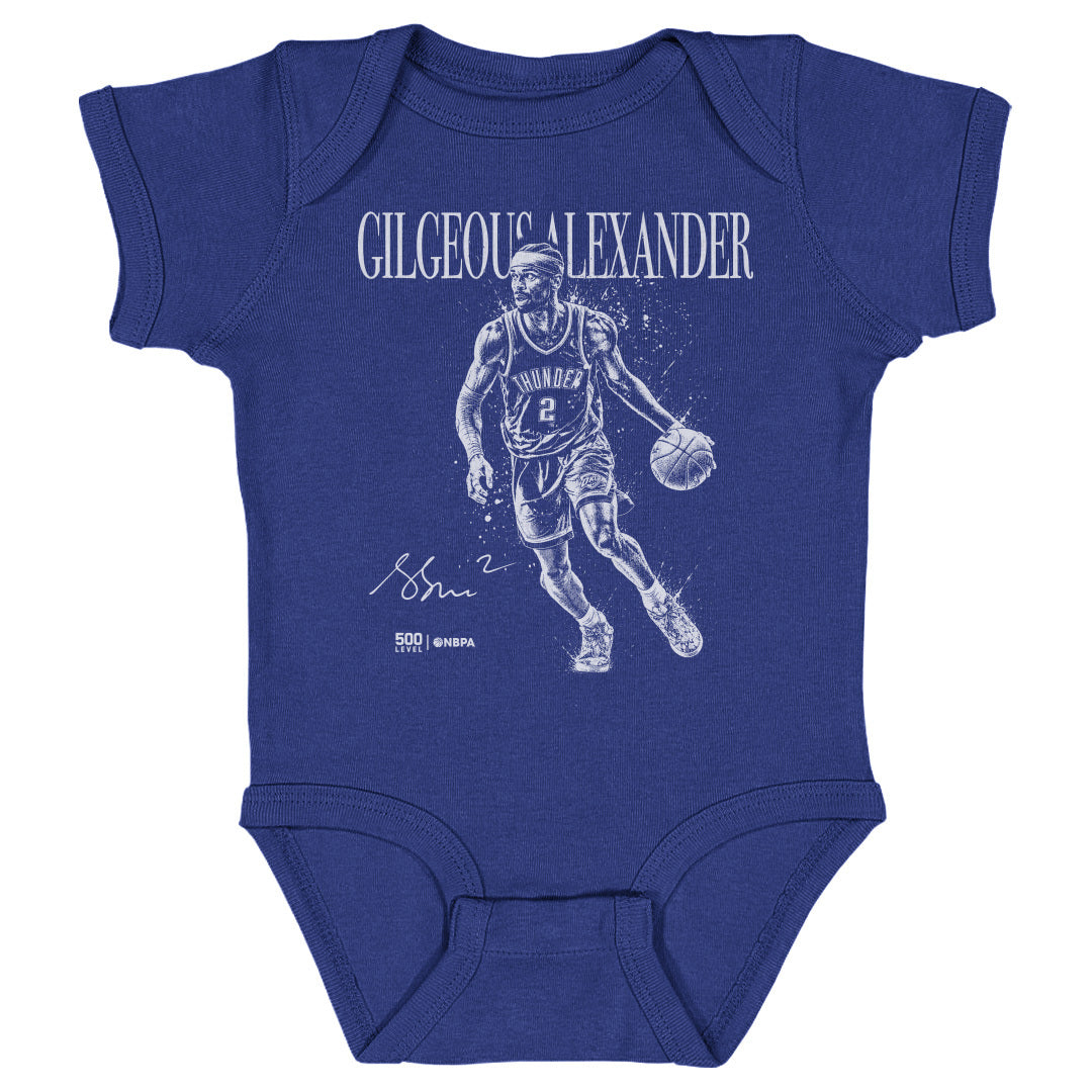 Shai Gilgeous-Alexander Kids Baby Onesie | 500 LEVEL