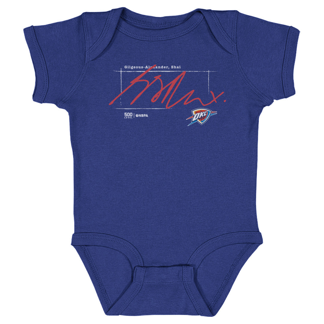 Shai Gilgeous-Alexander Kids Baby Onesie | 500 LEVEL