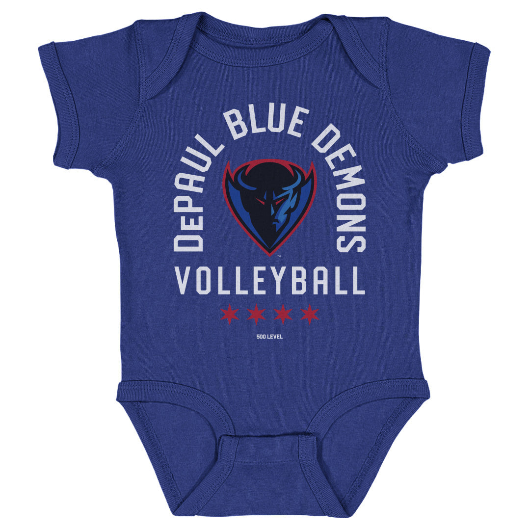 DePaul Blue Demons Kids Baby Onesie | 500 LEVEL