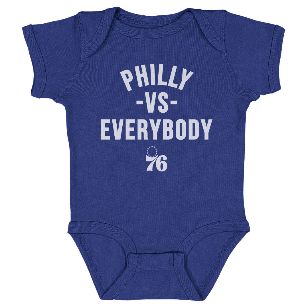 Philadelphia 76ers Kids Baby Onesie | 500 LEVEL
