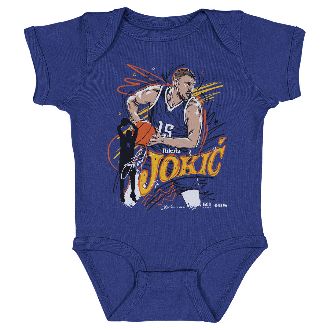 Nikola Jokic Kids Baby Onesie | 500 LEVEL