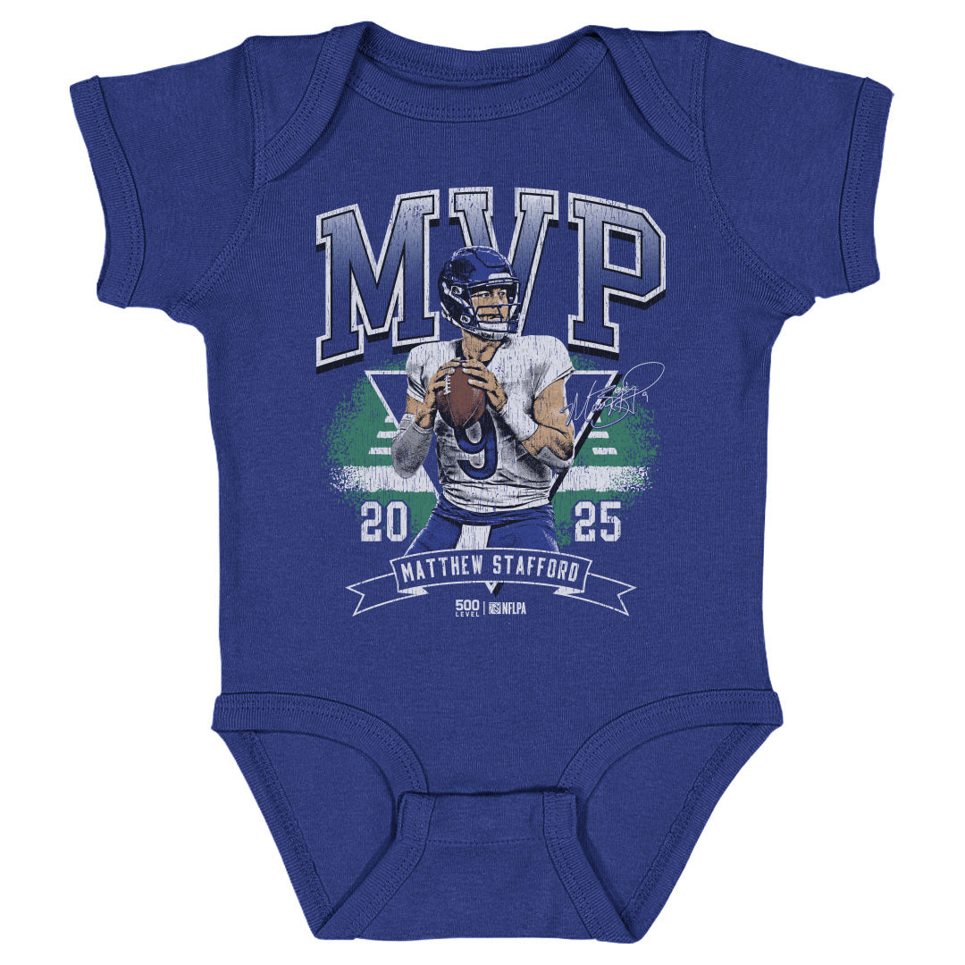 Matthew Stafford Kids Baby Onesie | 500 LEVEL