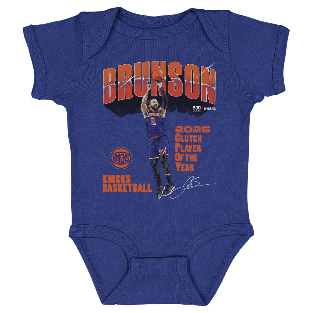 Jalen Brunson Kids Baby Onesie | 500 LEVEL