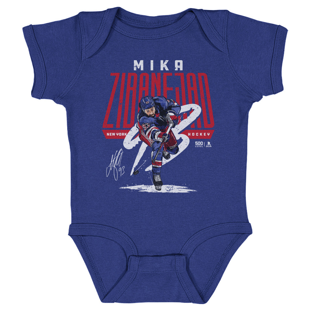 Mika Zibanejad Kids Baby Onesie | 500 LEVEL