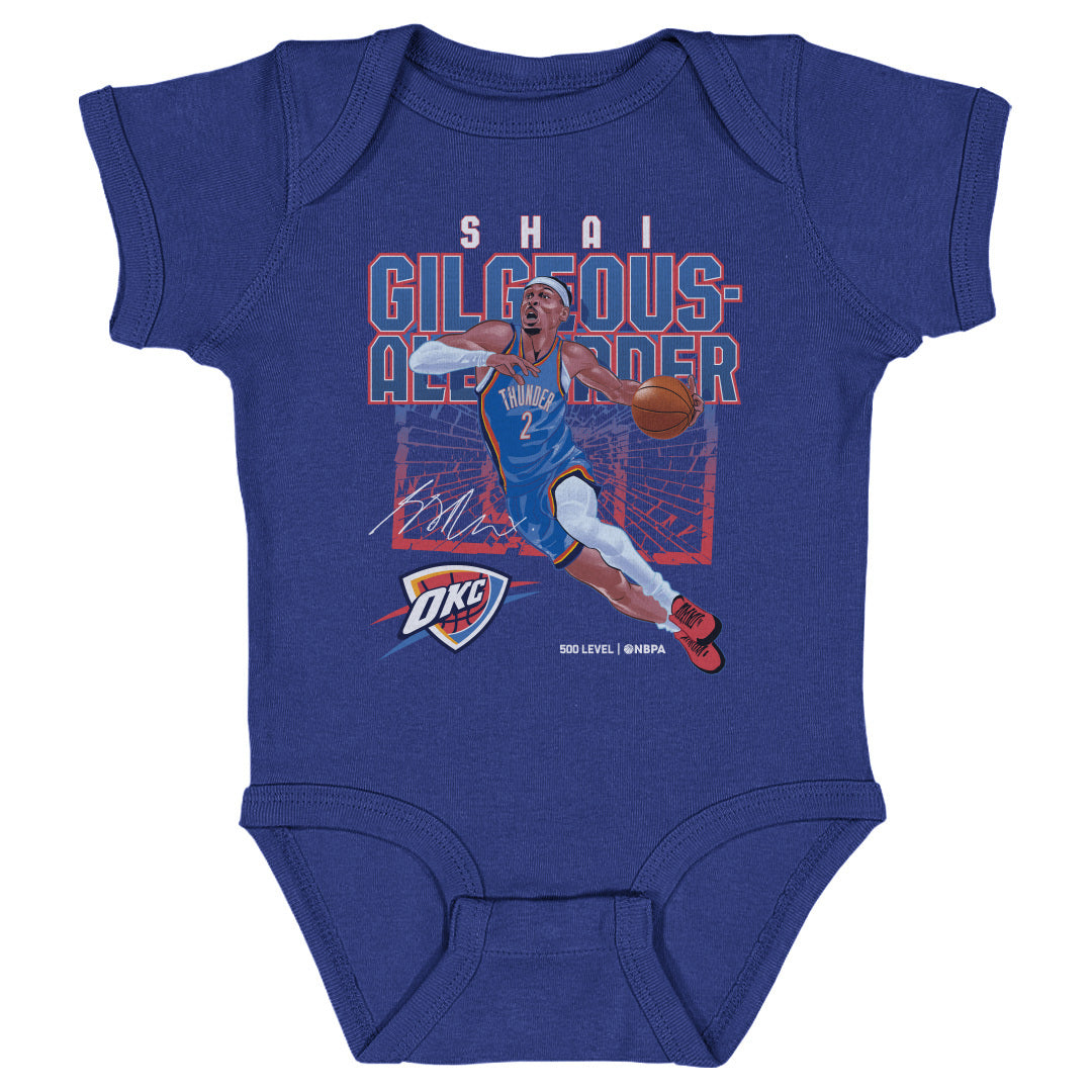 Shai Gilgeous-Alexander Kids Baby Onesie | 500 LEVEL