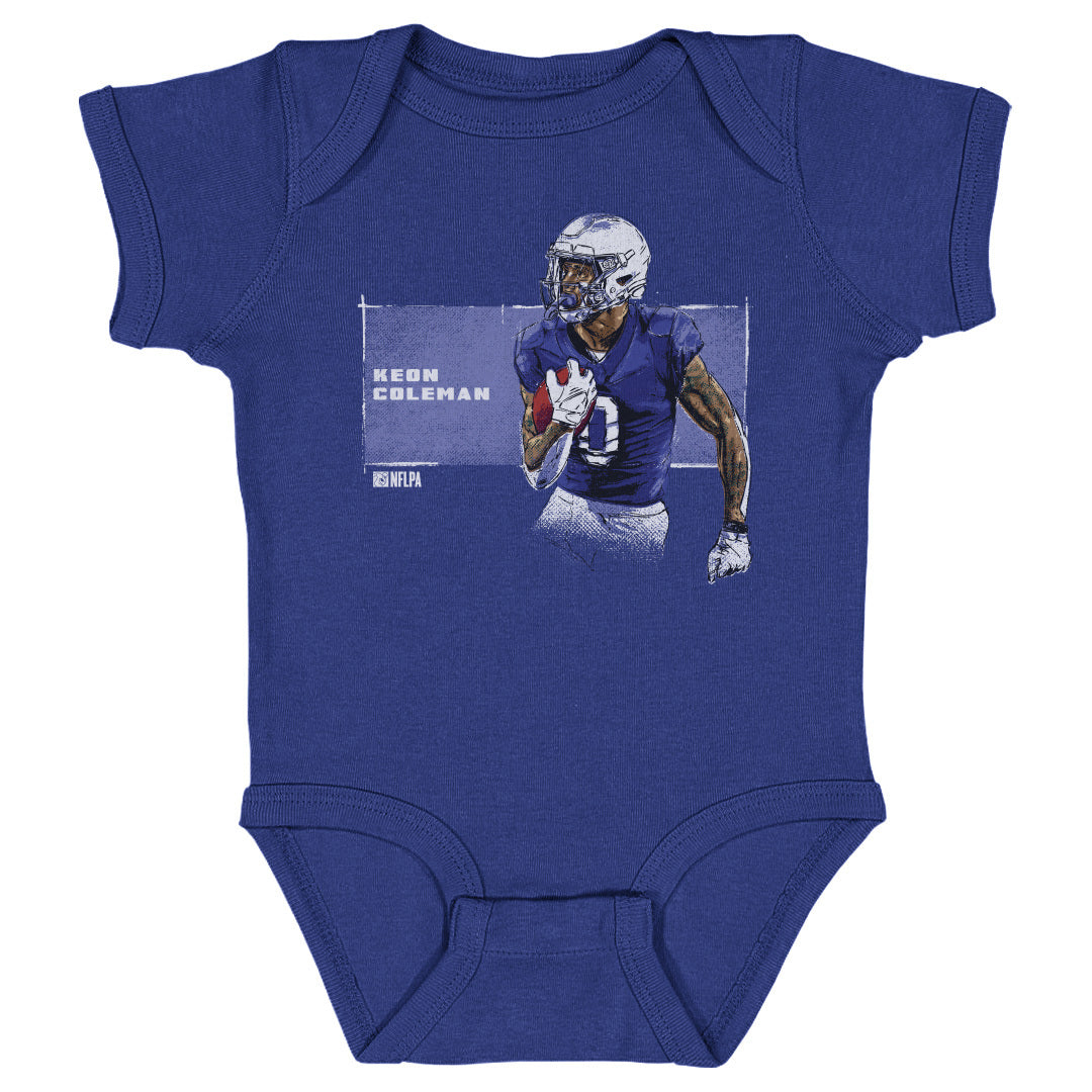 Keon Coleman Kids Baby Onesie | 500 LEVEL