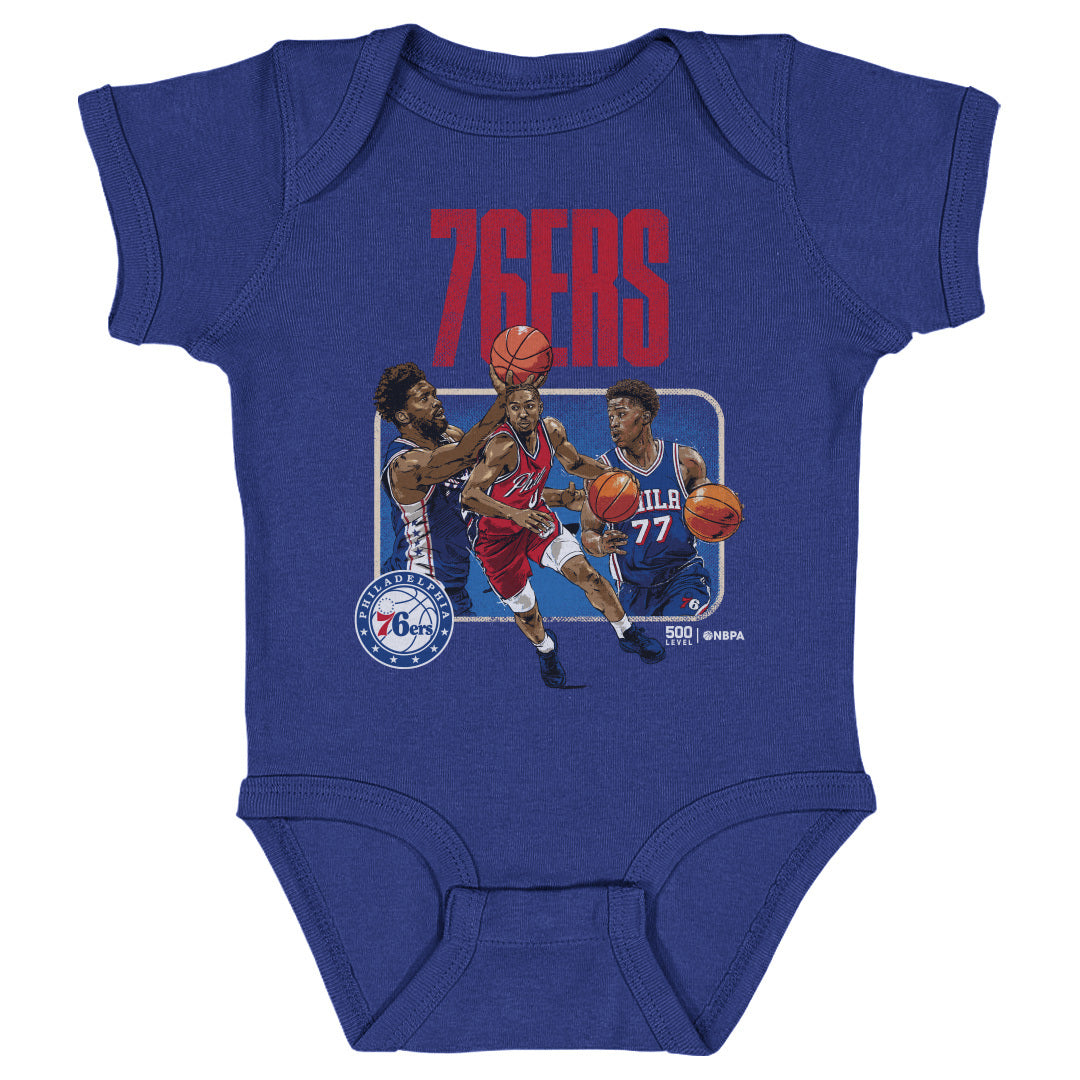 Philadelphia 76ers Kids Baby Onesie | 500 LEVEL