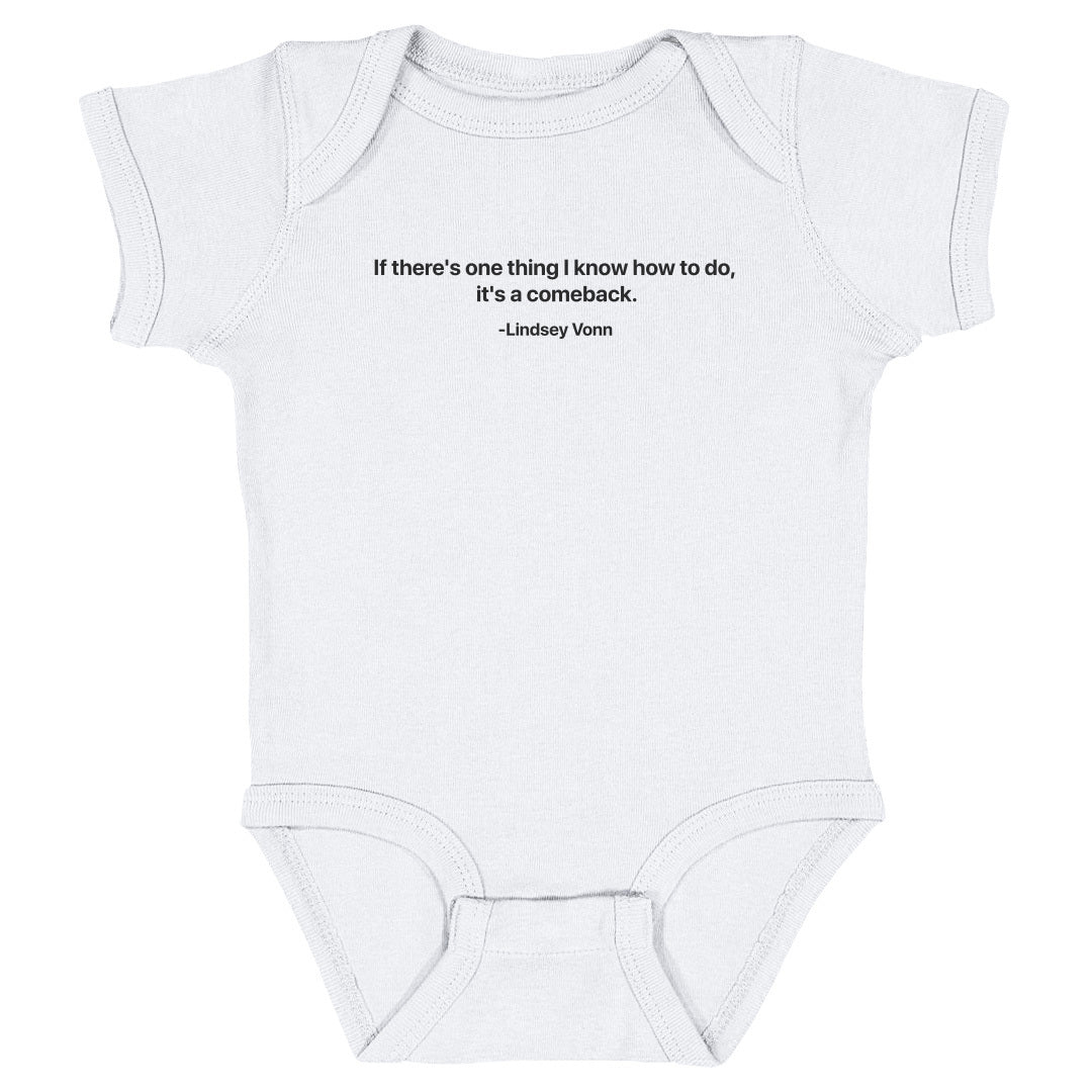 Lindsey Vonn Kids Baby Onesie | 500 LEVEL