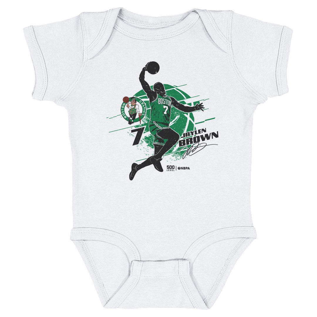 Jaylen Brown Kids Baby Onesie | 500 LEVEL