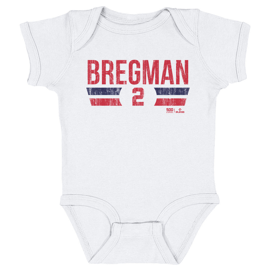 Alex Bregman Kids Baby Onesie | 500 LEVEL