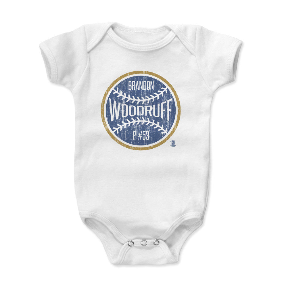 Brandon Woodruff Kids Baby Onesie | 500 LEVEL
