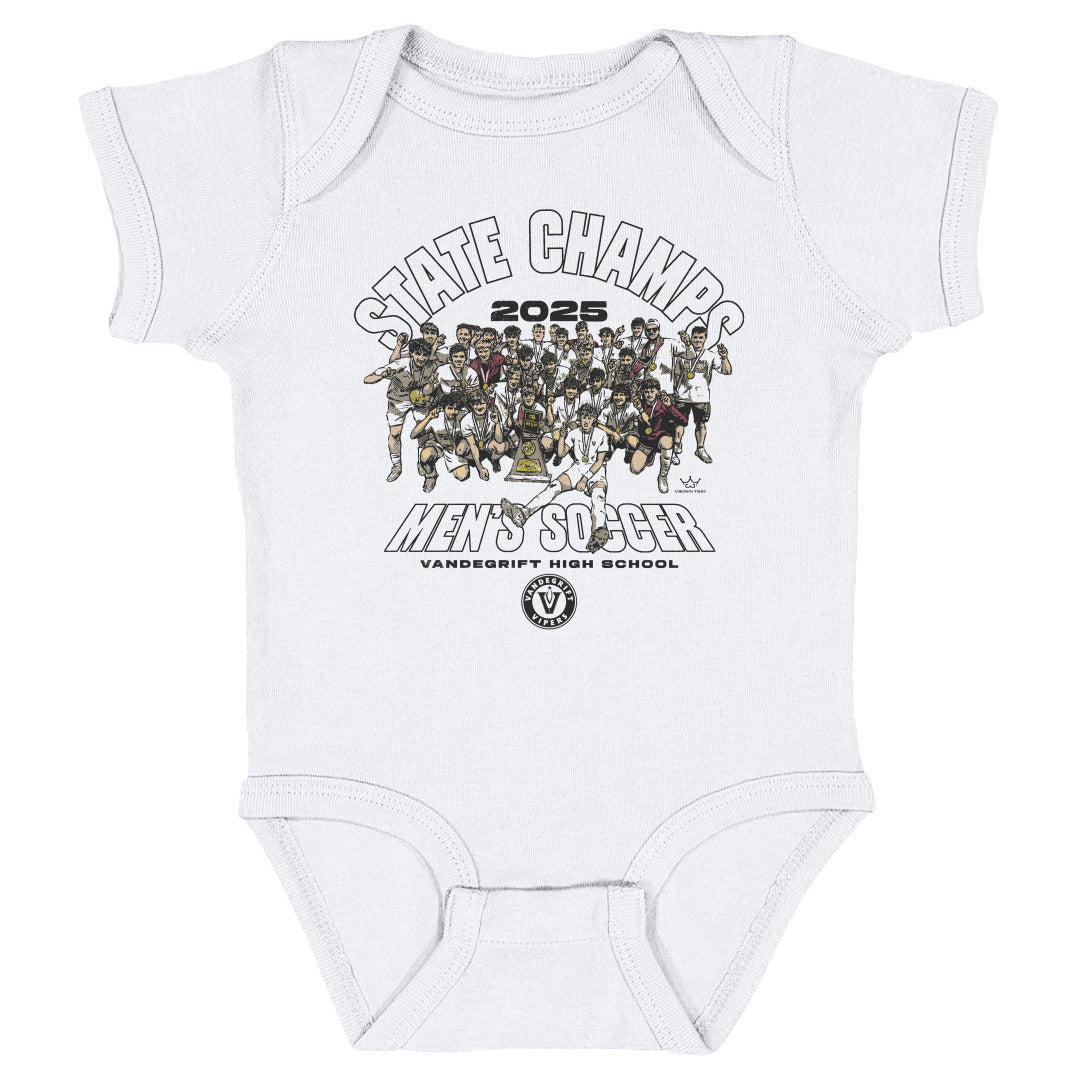 Crown Trio Kids Baby Onesie | 500 LEVEL