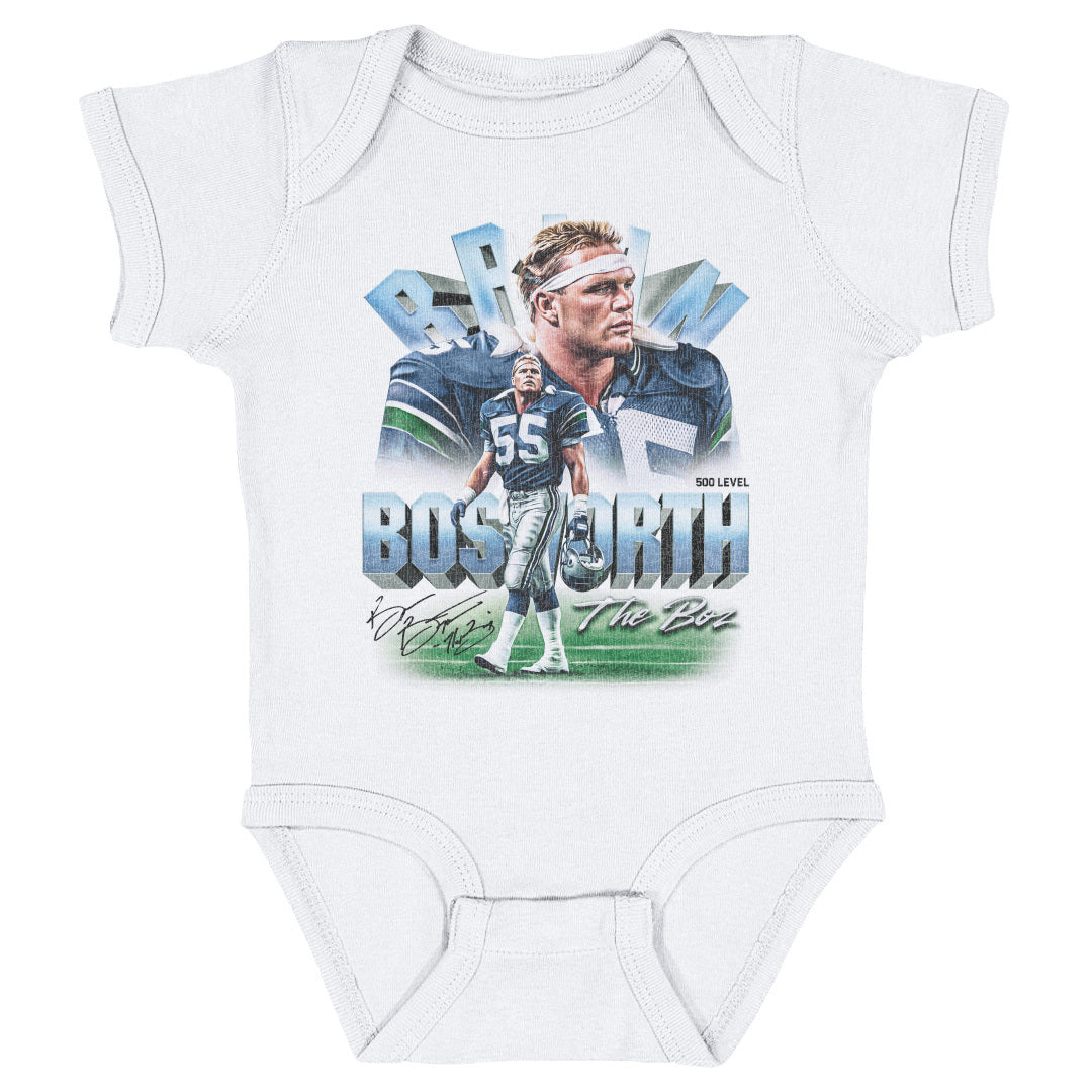 Brian Bosworth Kids Baby Onesie | 500 LEVEL