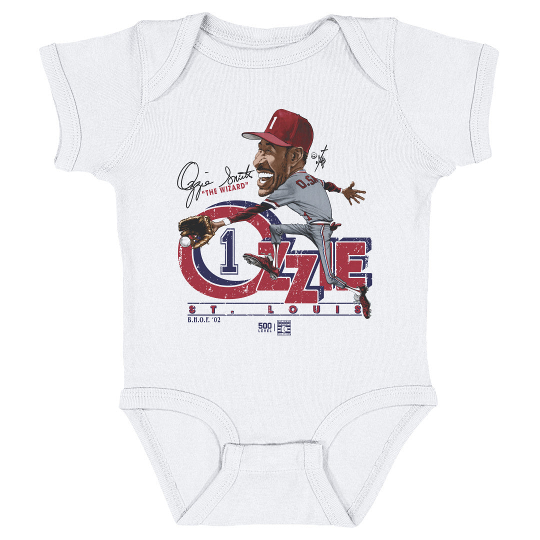 Ozzie Smith Kids Baby Onesie | 500 LEVEL