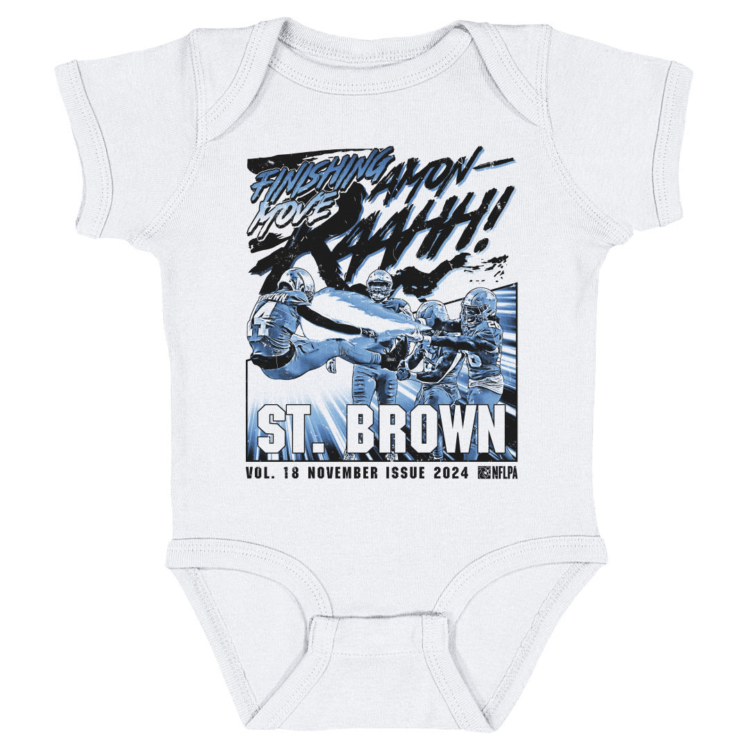 Amon-Ra St. Brown Kids Baby Onesie | 500 LEVEL