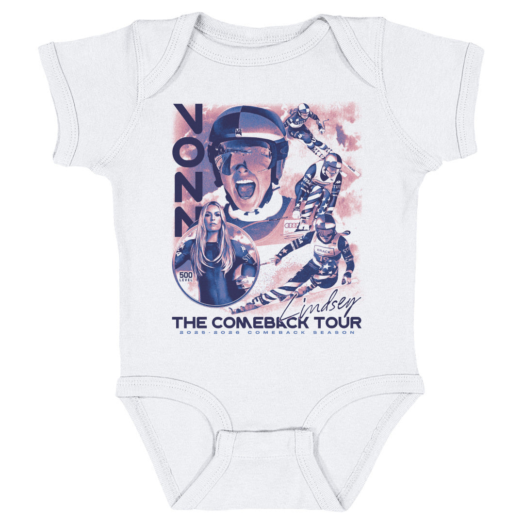 Lindsey Vonn Kids Baby Onesie | 500 LEVEL
