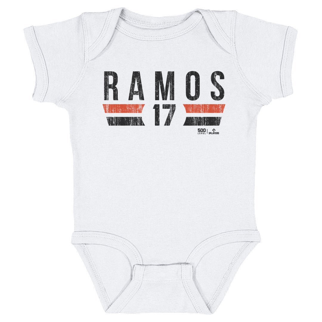 Heliot Ramos Kids Baby Onesie | 500 LEVEL