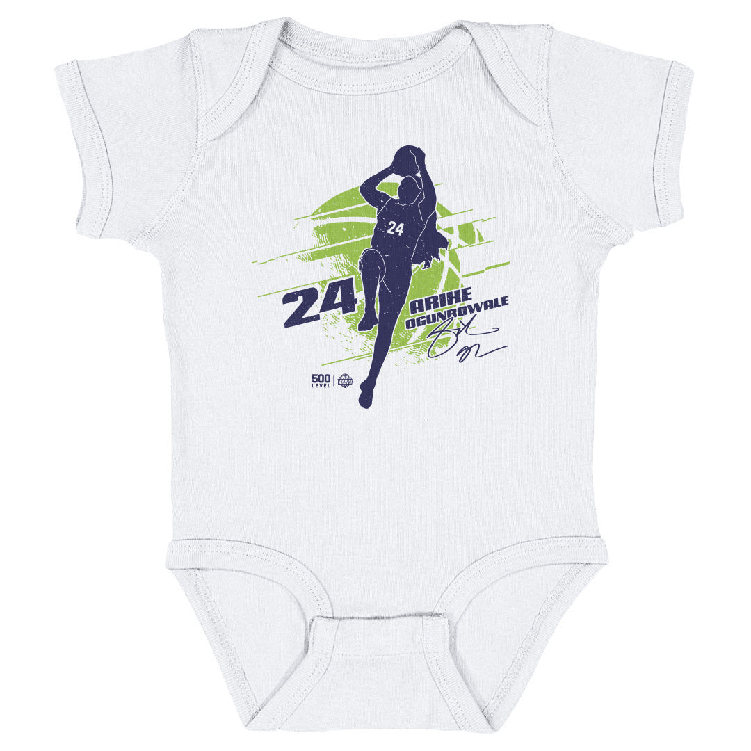 Arike Ogunbowale Kids Baby Onesie | 500 LEVEL