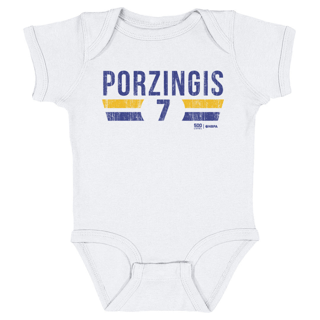 Kristaps Porzingis Kids Baby Onesie | 500 LEVEL