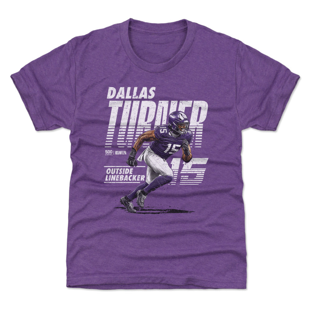 Dallas Turner Kids T-Shirt | 500 LEVEL