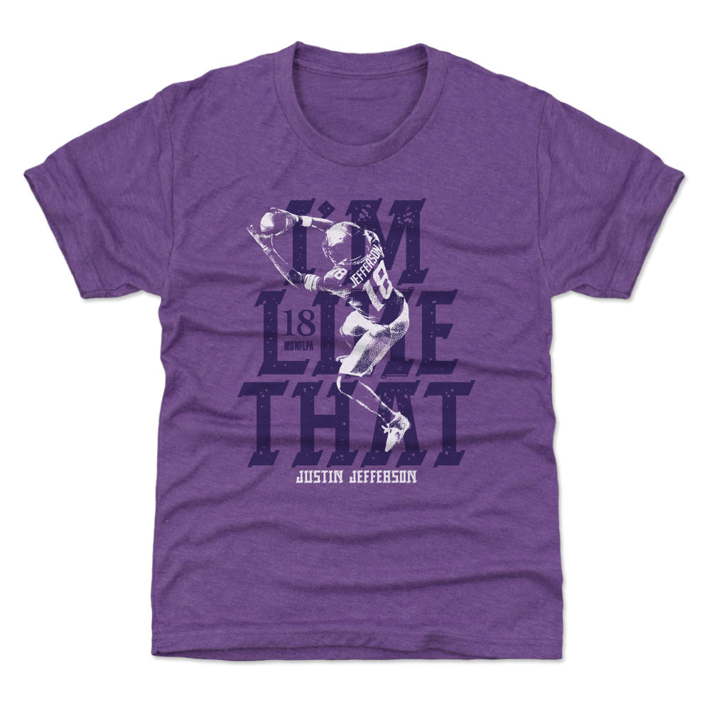 Justin Jefferson Kids T-Shirt | 500 LEVEL