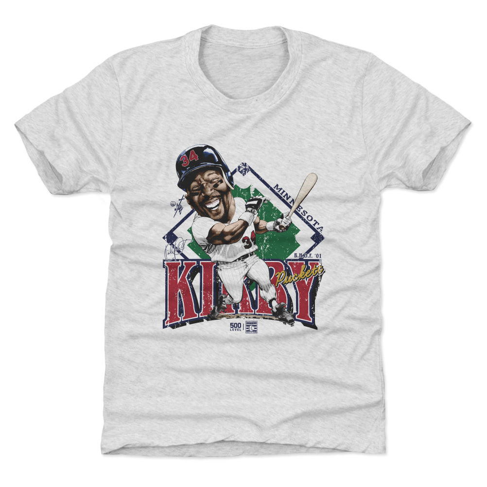 Kirby Puckett Kids T-Shirt | 500 LEVEL