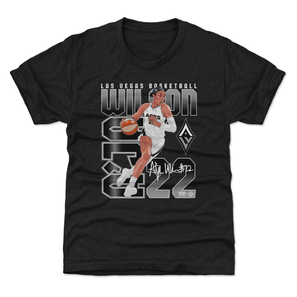 A'ja Wilson Kids T-Shirt | 500 LEVEL