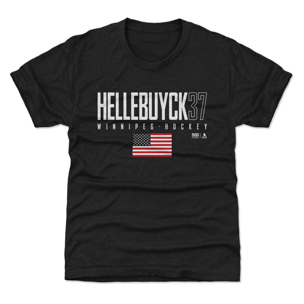 Connor Hellebuyck Kids T-Shirt | 500 LEVEL