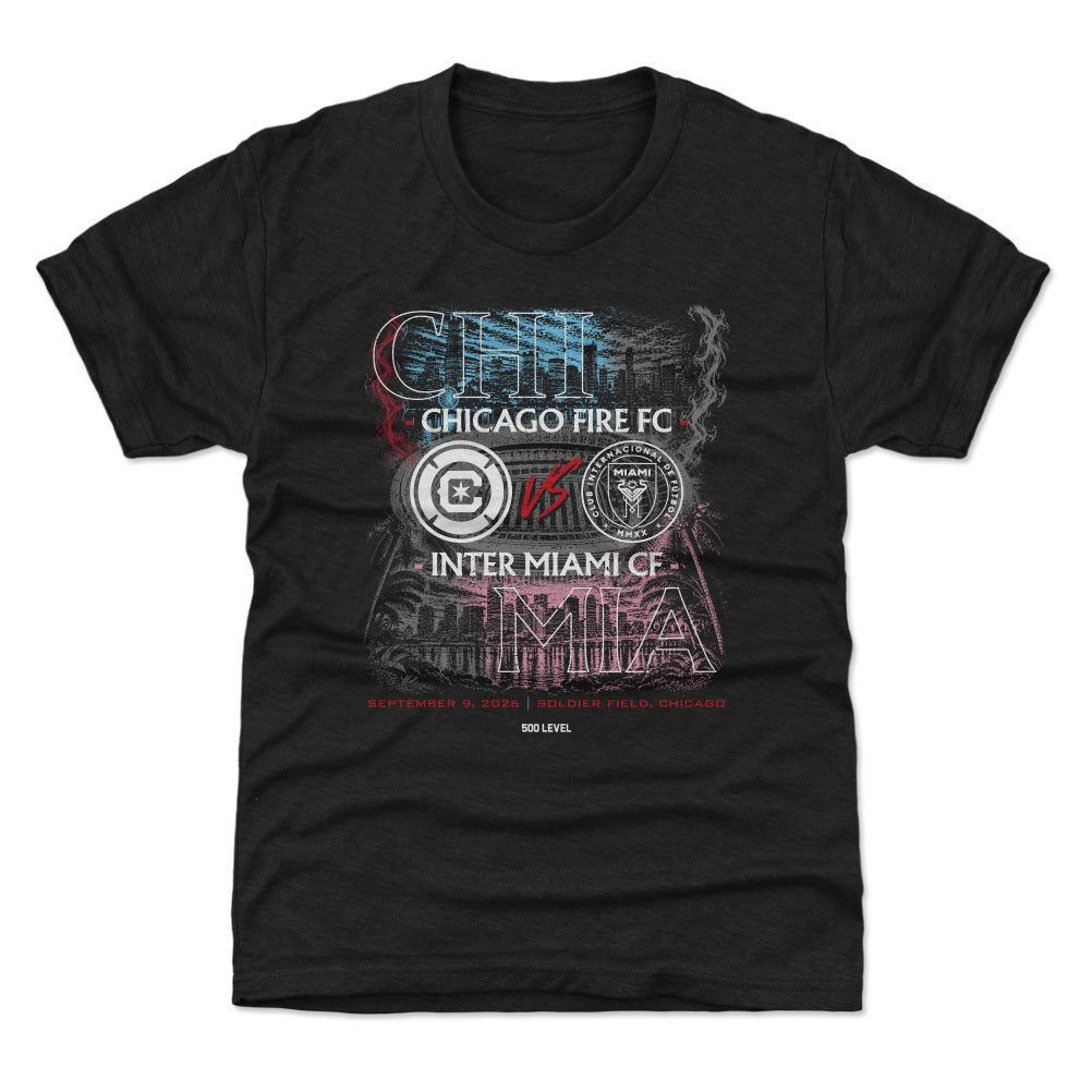 Chicago Fire FC Kids T-Shirt | 500 LEVEL