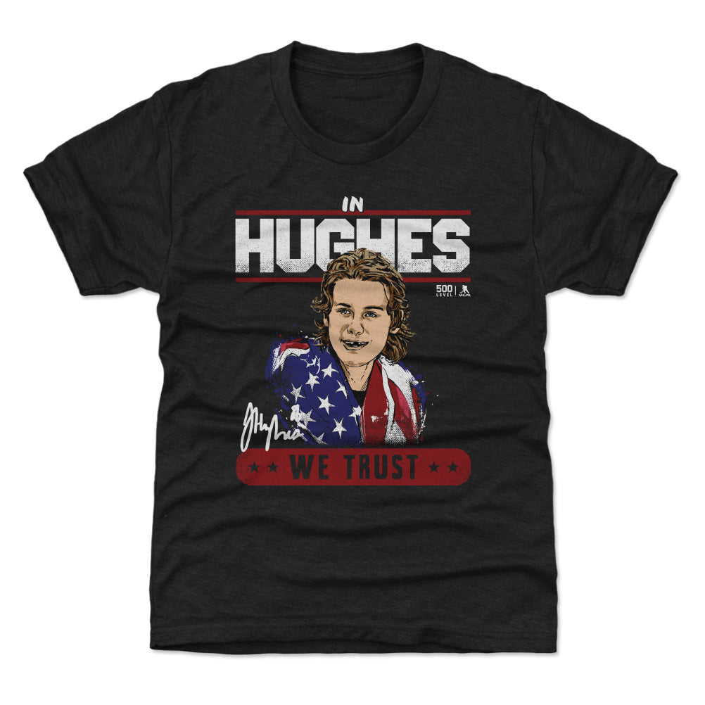 Jack Hughes Kids T-Shirt | 500 LEVEL
