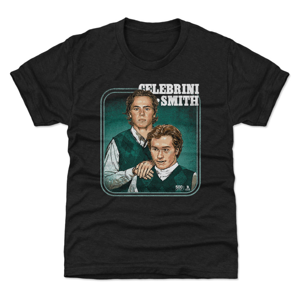 Macklin Celebrini Kids T-Shirt | 500 LEVEL