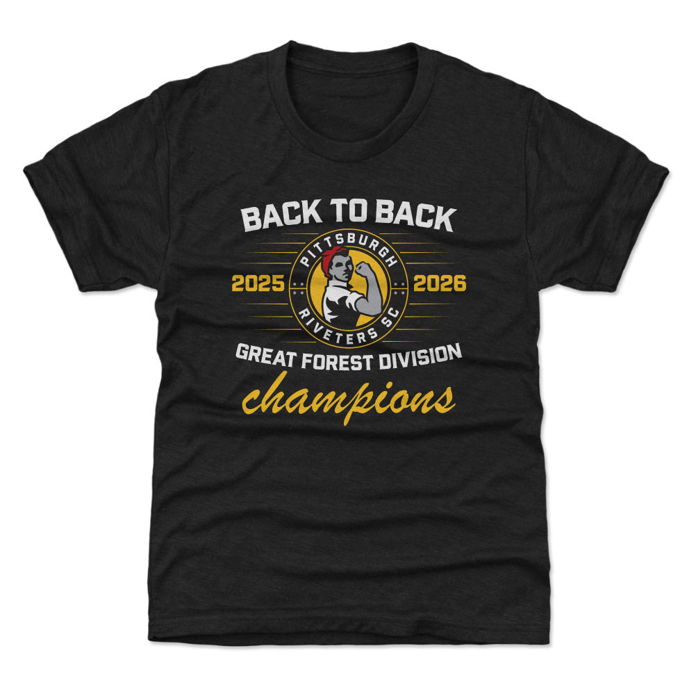Pittsburgh Riveters SC Kids T-Shirt | 500 LEVEL