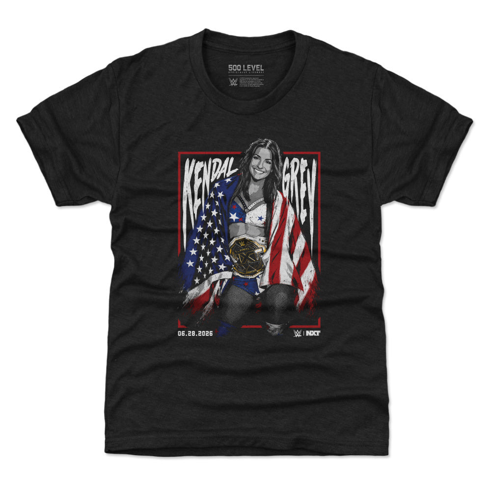 Kendal Grey Kids T-Shirt | 500 LEVEL