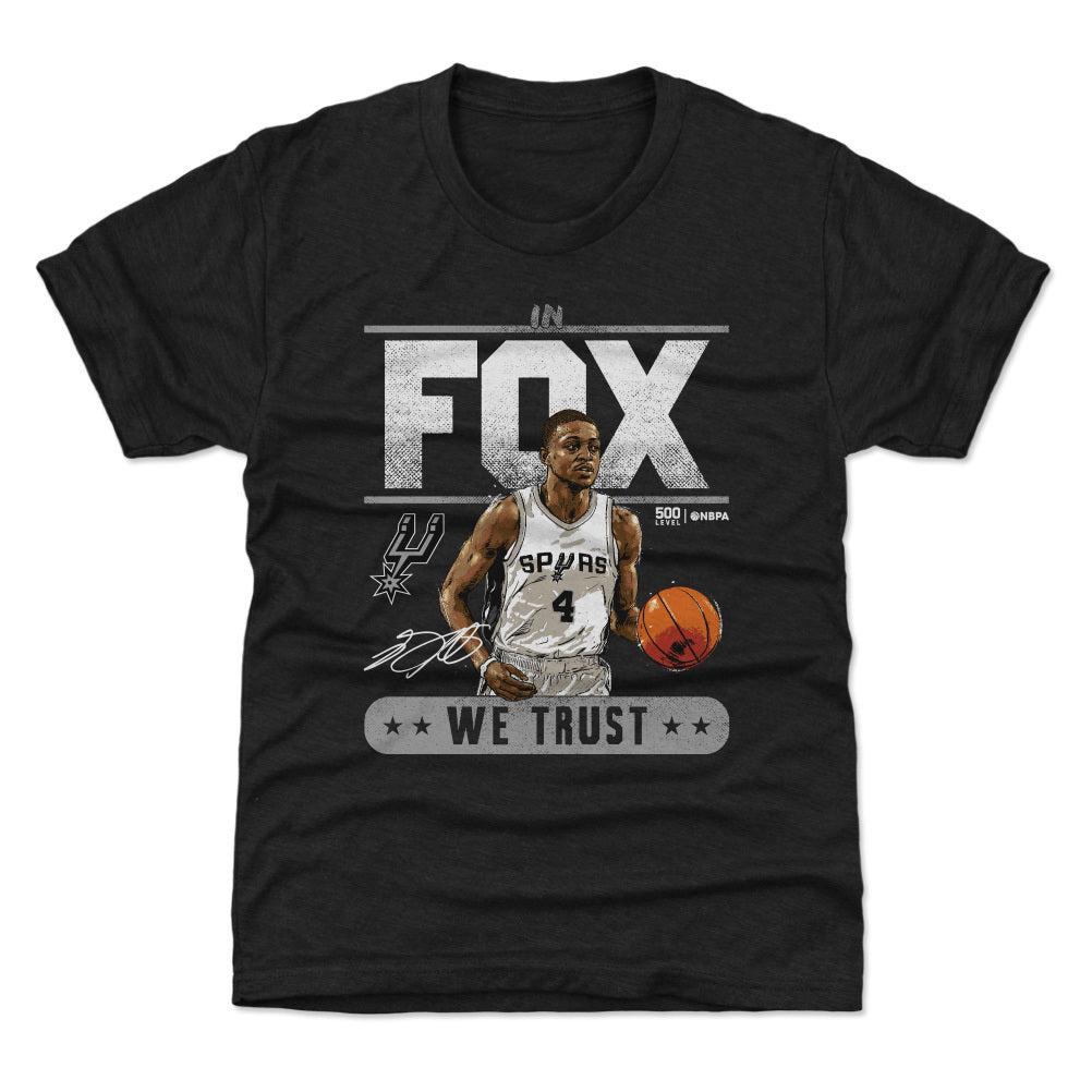 De'Aaron Fox Kids T-Shirt | 500 LEVEL