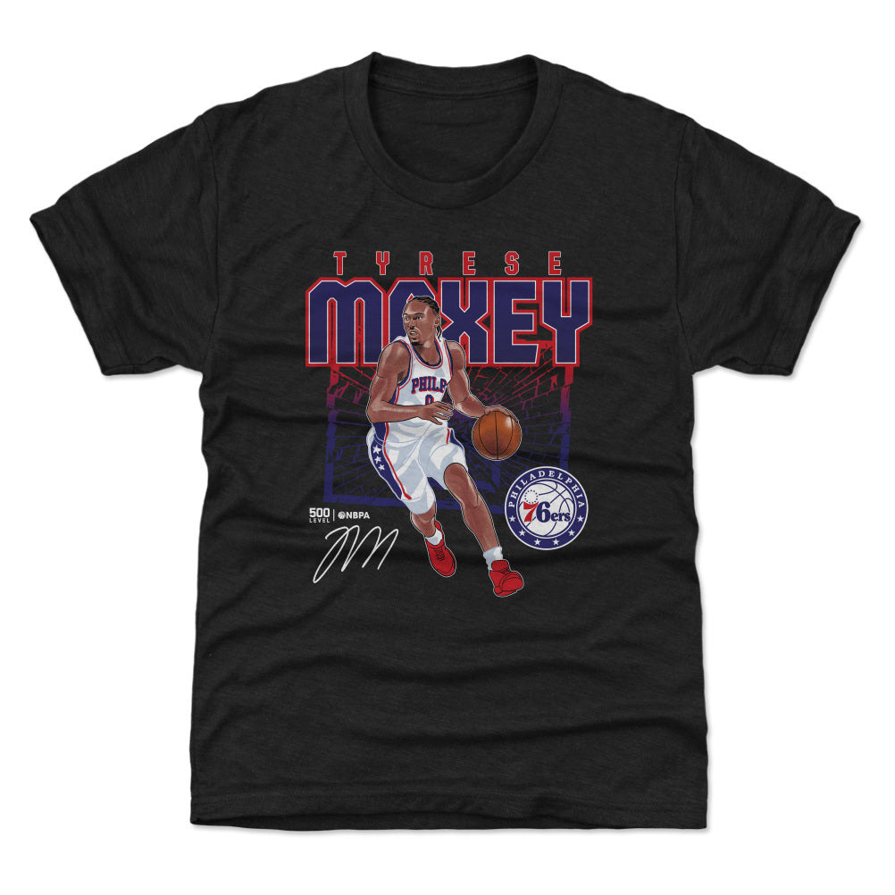 Tyrese Maxey Kids T-Shirt | 500 LEVEL